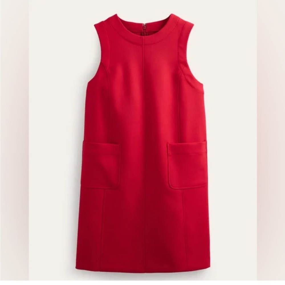 Boden Red Sleeveless Dress
